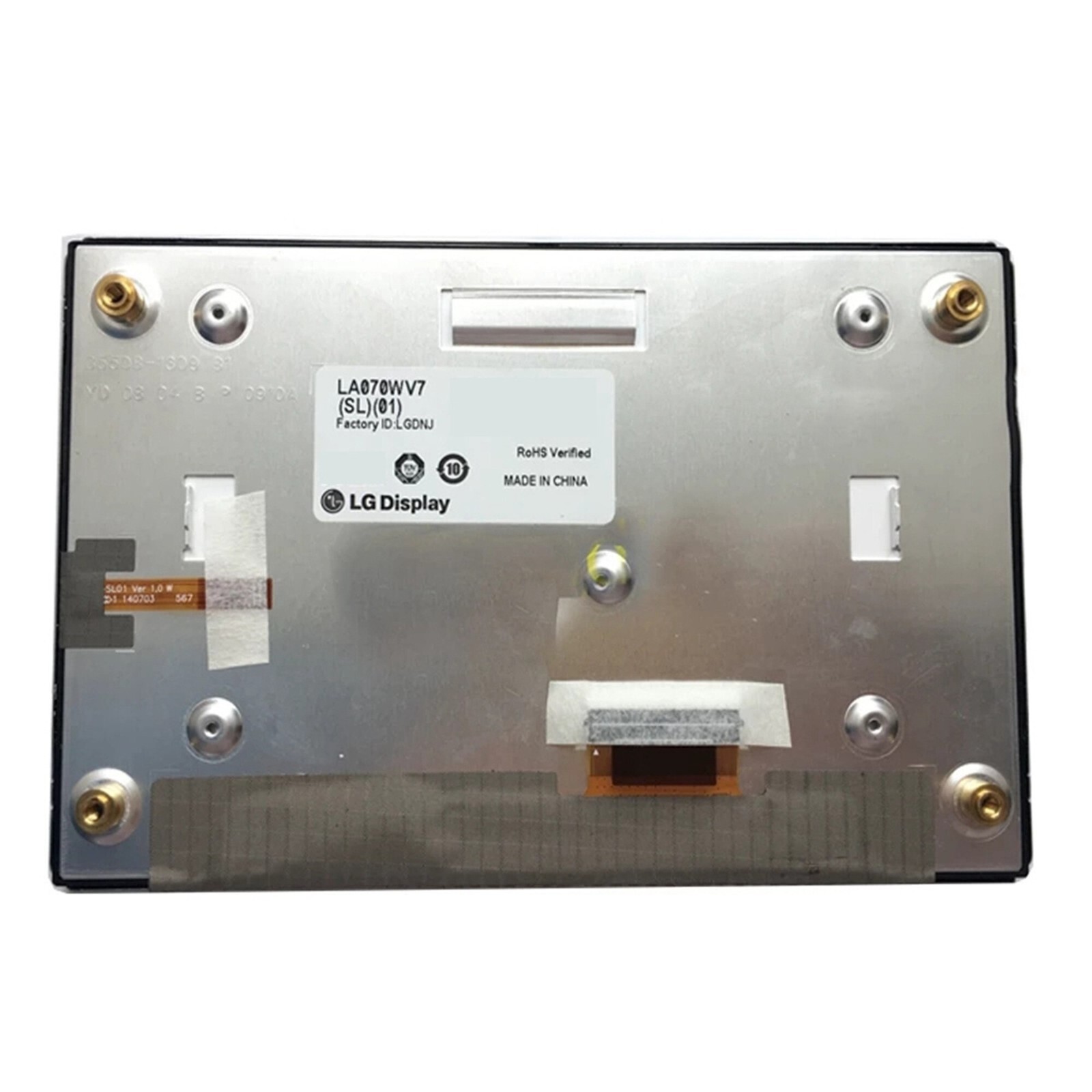 7inch LCD  Display Screen LA070WV7(SL)(01) LA070WV7-SL01 For Kia Hyundai car GPS