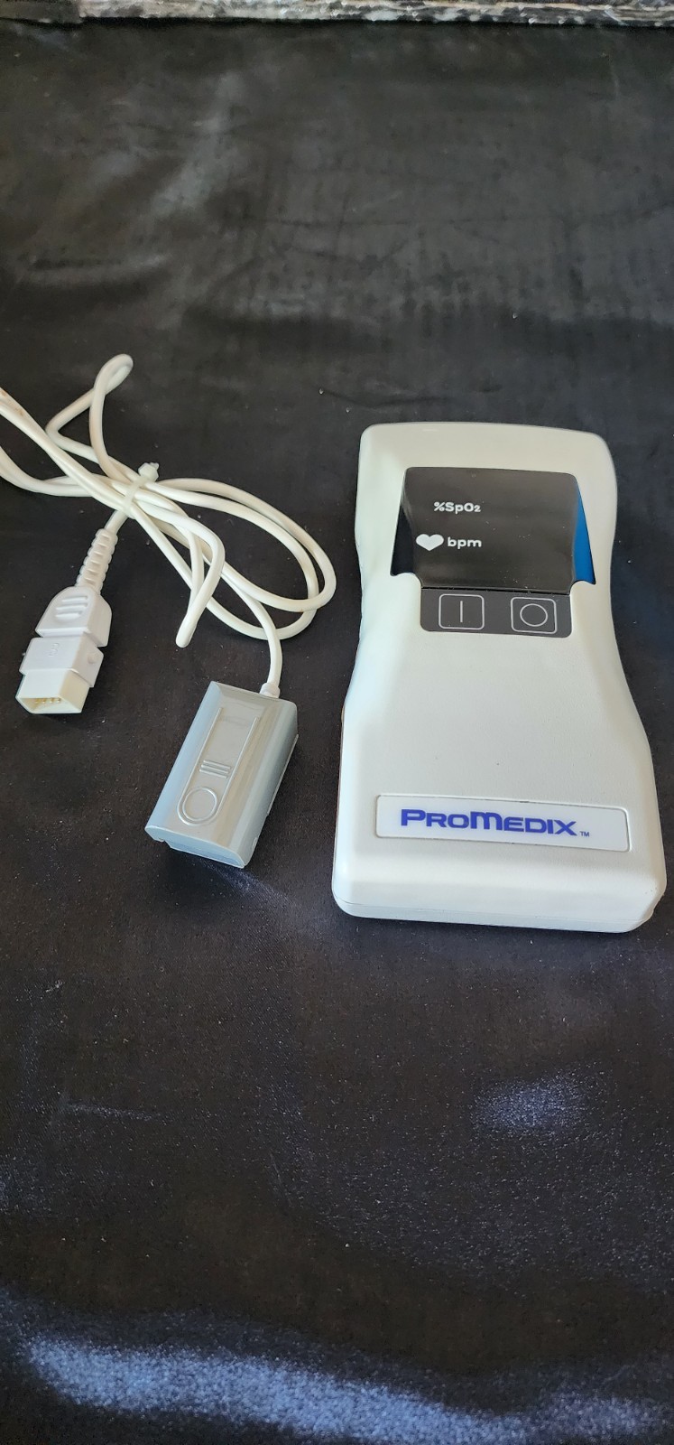 BCI PROMEDIX 3300PM HANDHELD PULSE OXIMETER WITH  SENSOR TESTED AND WORKIN