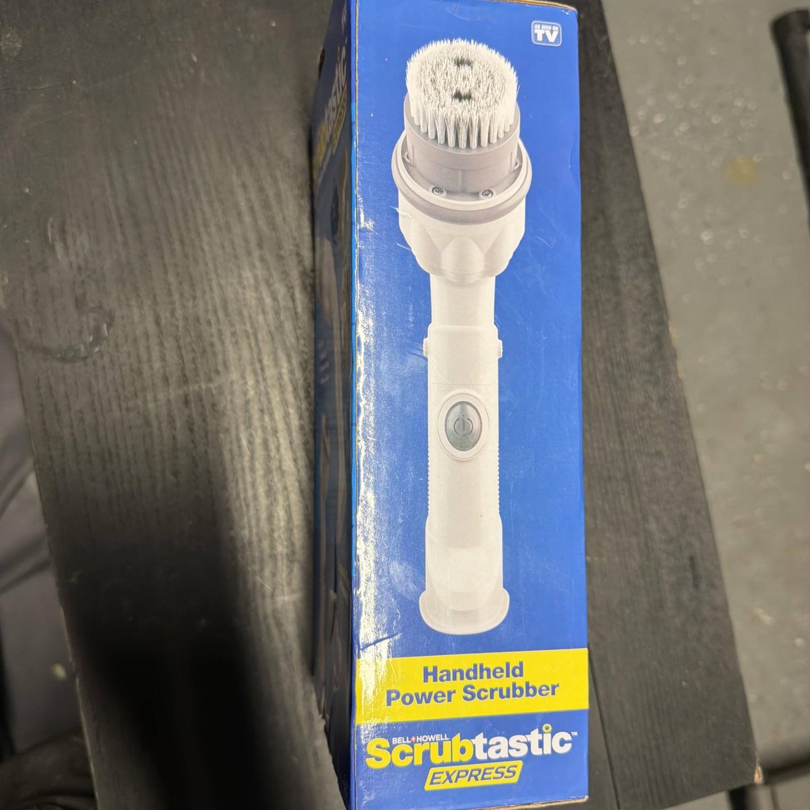 NEW Scrubtastic Express Bell Howell Handheld Power Scrubber Over 300 RPM