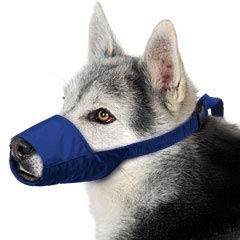 Quick Release Dog Muzzle Large Blue