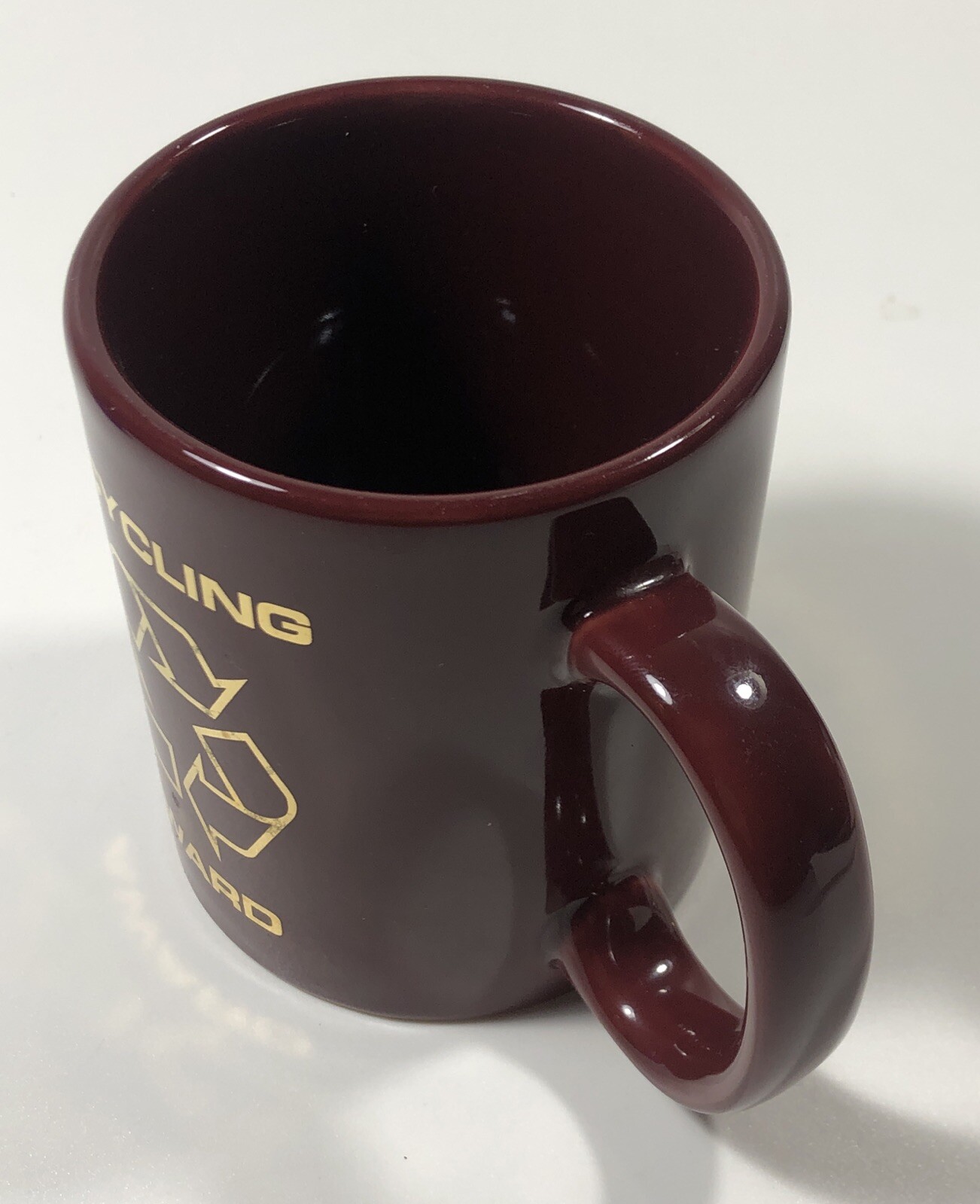 Cray Research Inc. Supercomputer Coffee Mug D Red Ceramic Recycling Award