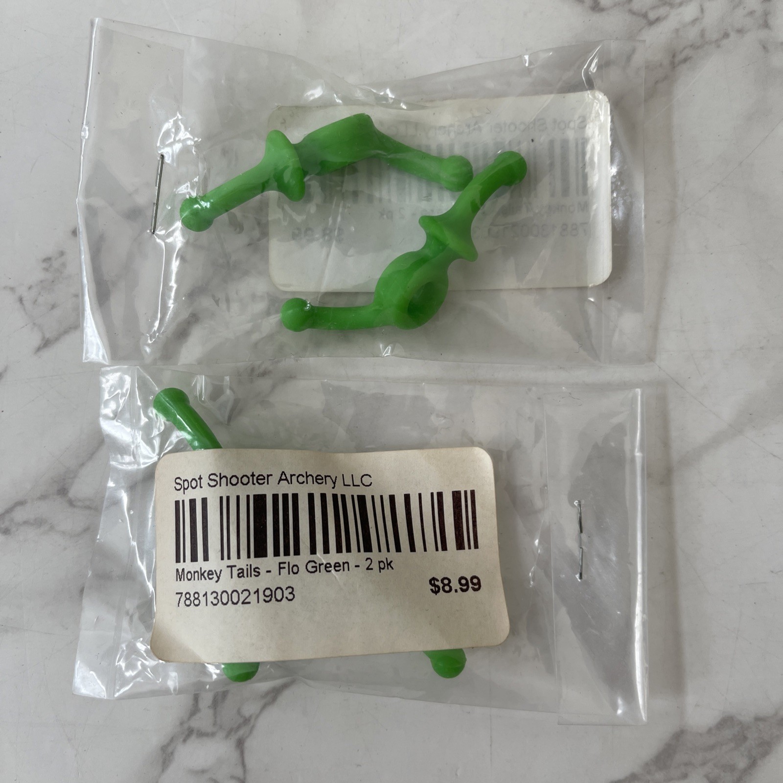 Lot of 2 Apex Gear Doubledown String Silencers 2 Packs 4 Total New NIP Green