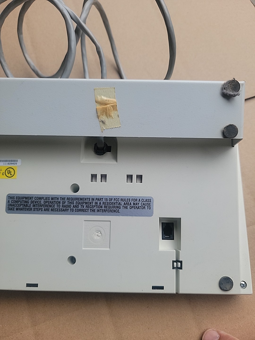Rauland Model NCLCD, Responder IV Master Console , Missing Headset