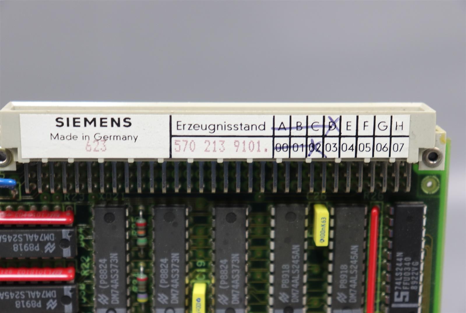 Siemens CPU Servo 6FX1121-3BA01 Module E-Stand: D 02 Used