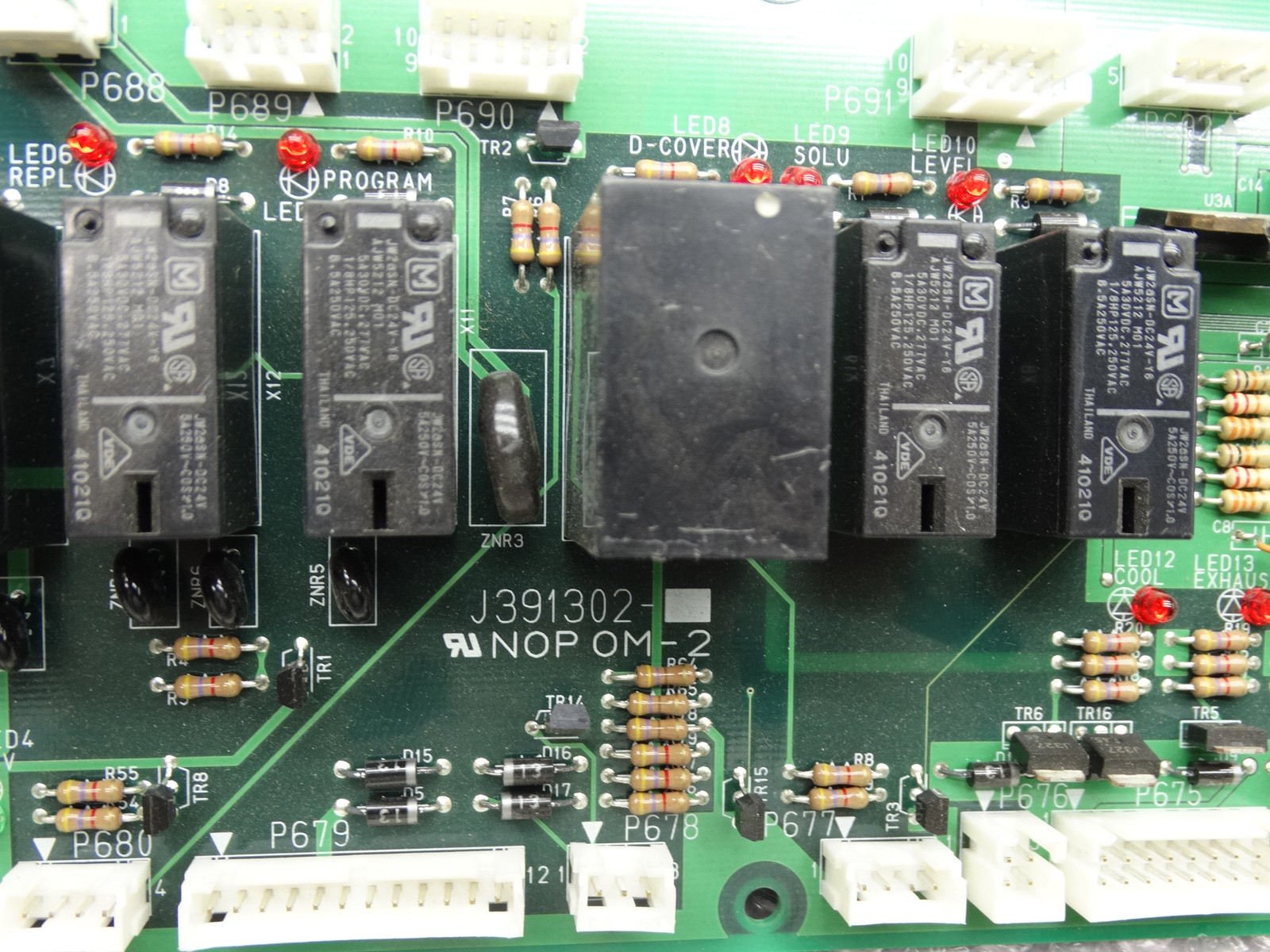 Noritsu Oritsu Power P.C.B J391302-00 Working Condition