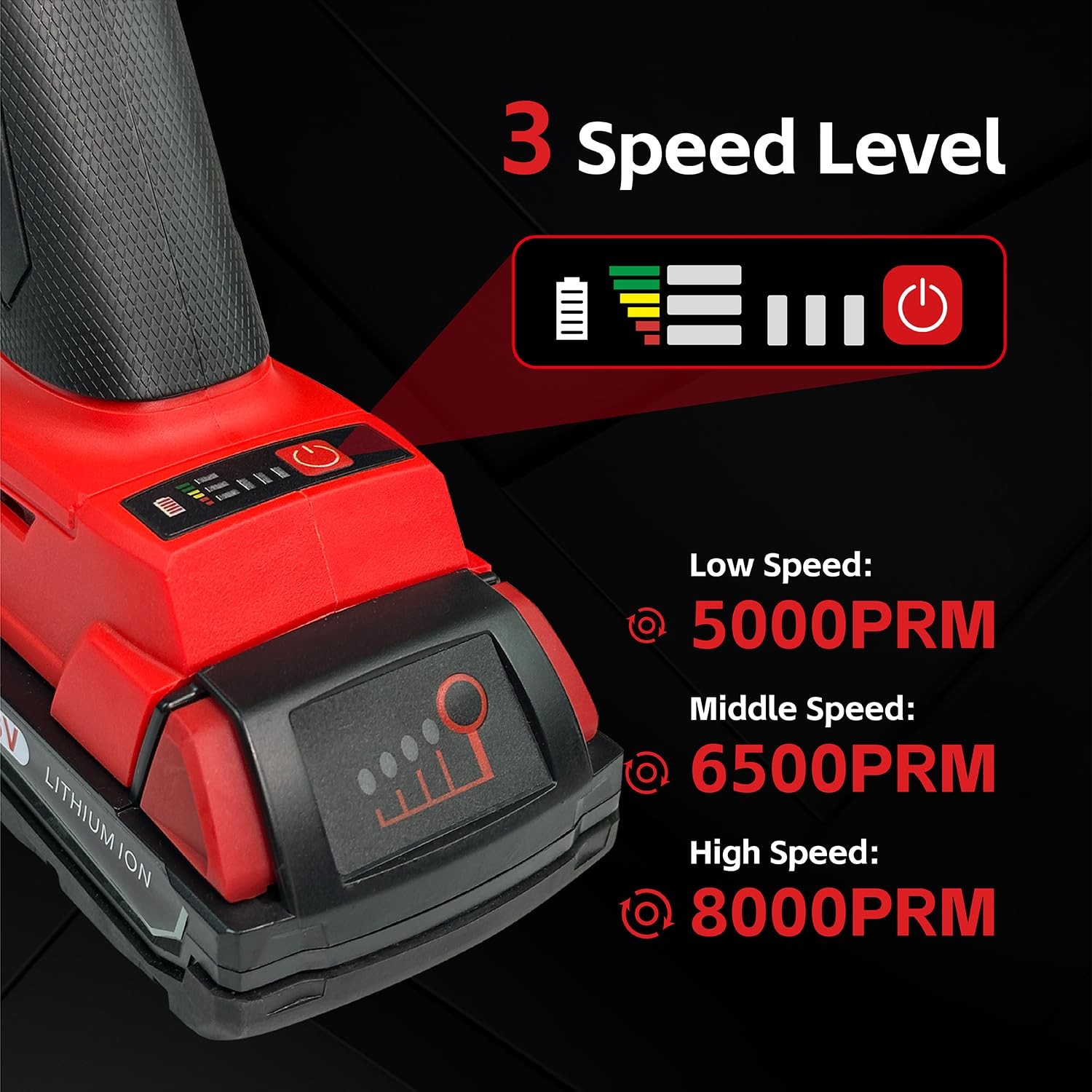 Cordless Angle Grinder Fit for Milwaukee M18 18V Battery