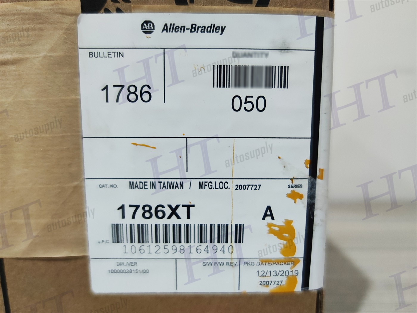 Fast Shipping ControlNet Media BNC Terminator 1786-XT /A