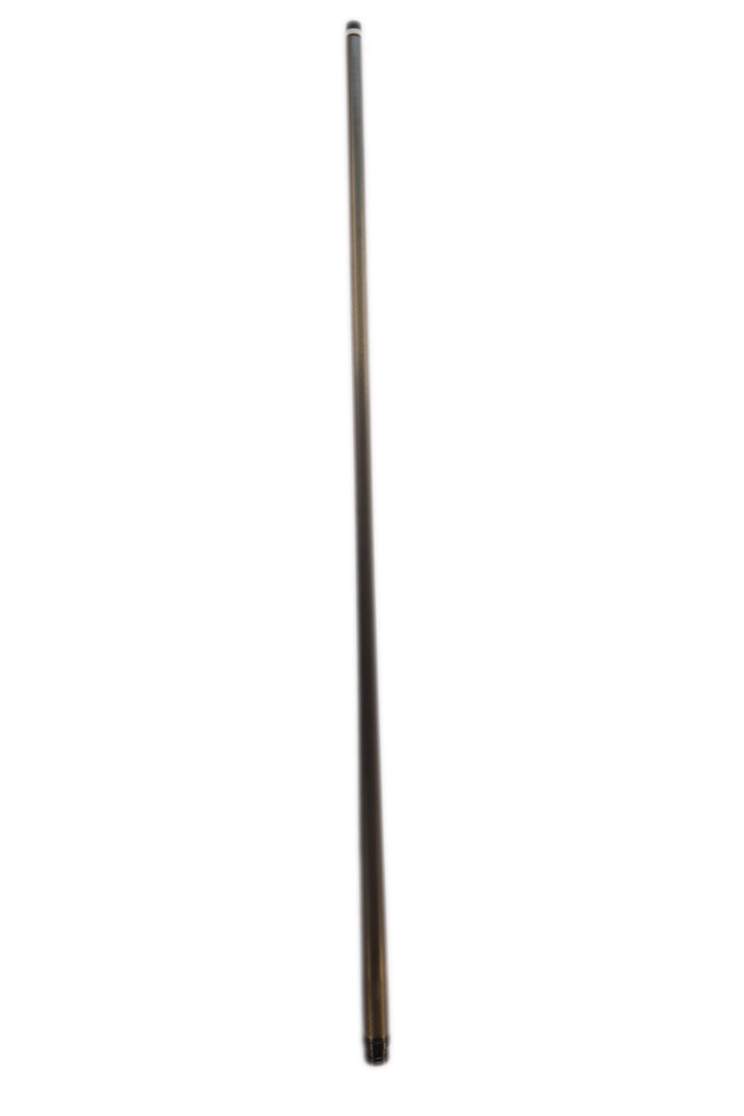 Black Carbon Fiber Pool Cue Shaft - 5/16x14 - 12.4MM KAMUI BLACK CLEAR TIP