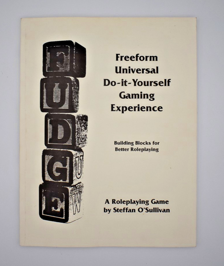 FUDGE Roleplaying Game 1994 Wild Mule Games Limited Edition RARE