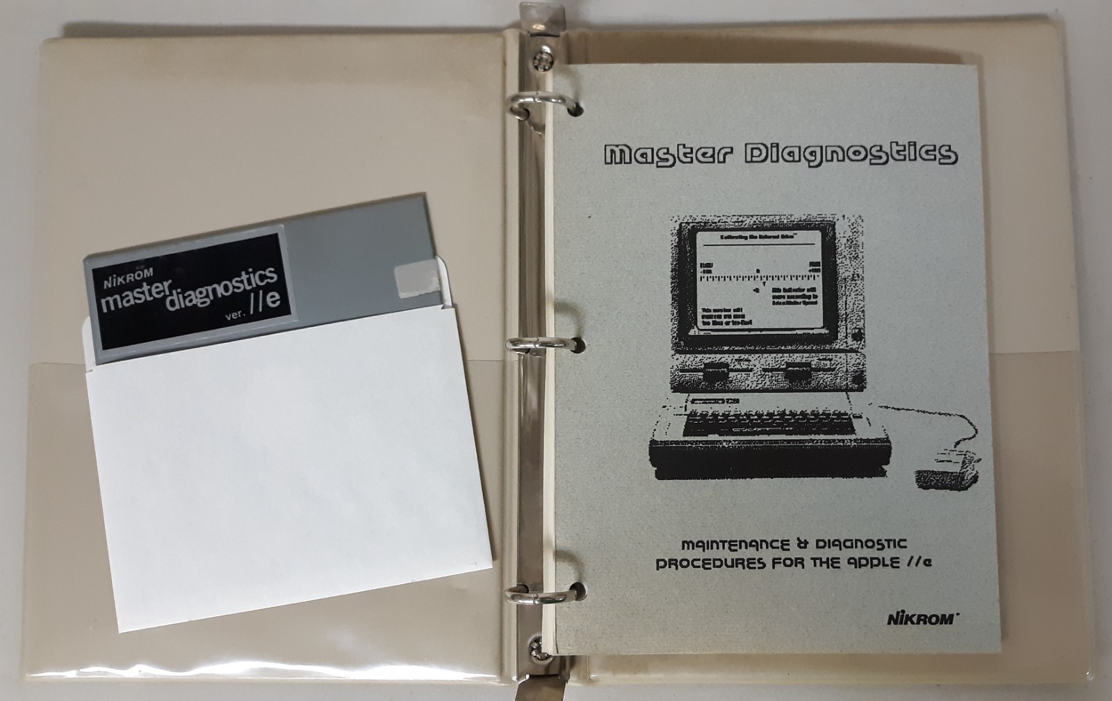 Master Diagnostics by Nikrom (Maintenance & Diagnostic Procedures) for Apple IIe