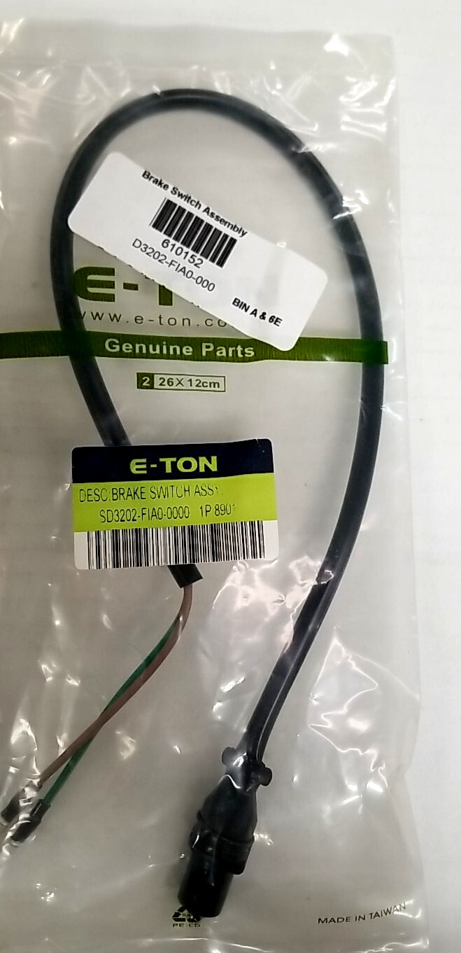 NOS  ETON BRAKE SWITCH ASSEMBLY 610152