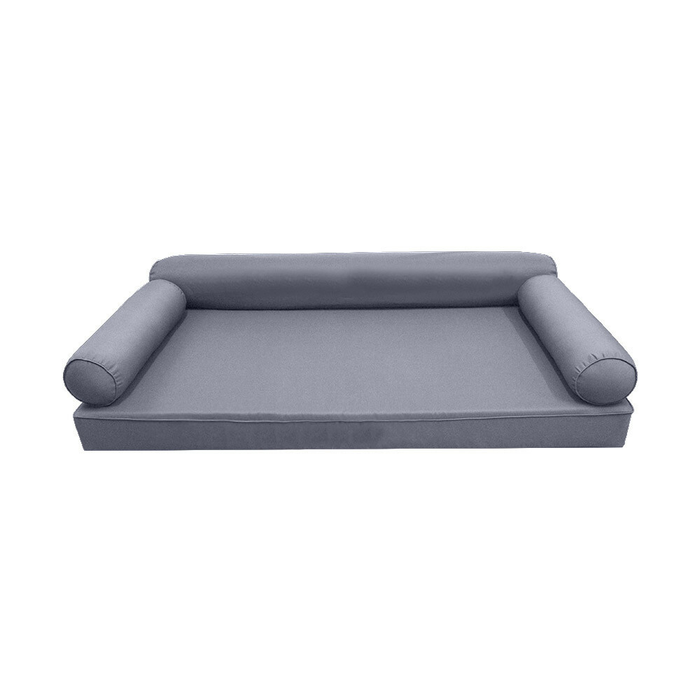 STYLE 6 Mattress & Pillow Daybed Porch Swing Piped Trim Twin AD001 |COVERS ONLY|
