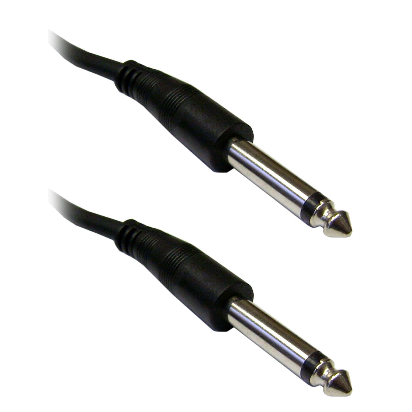 6ft 1/4" TS Mono Phono Male to Male Audio Microphone Cable