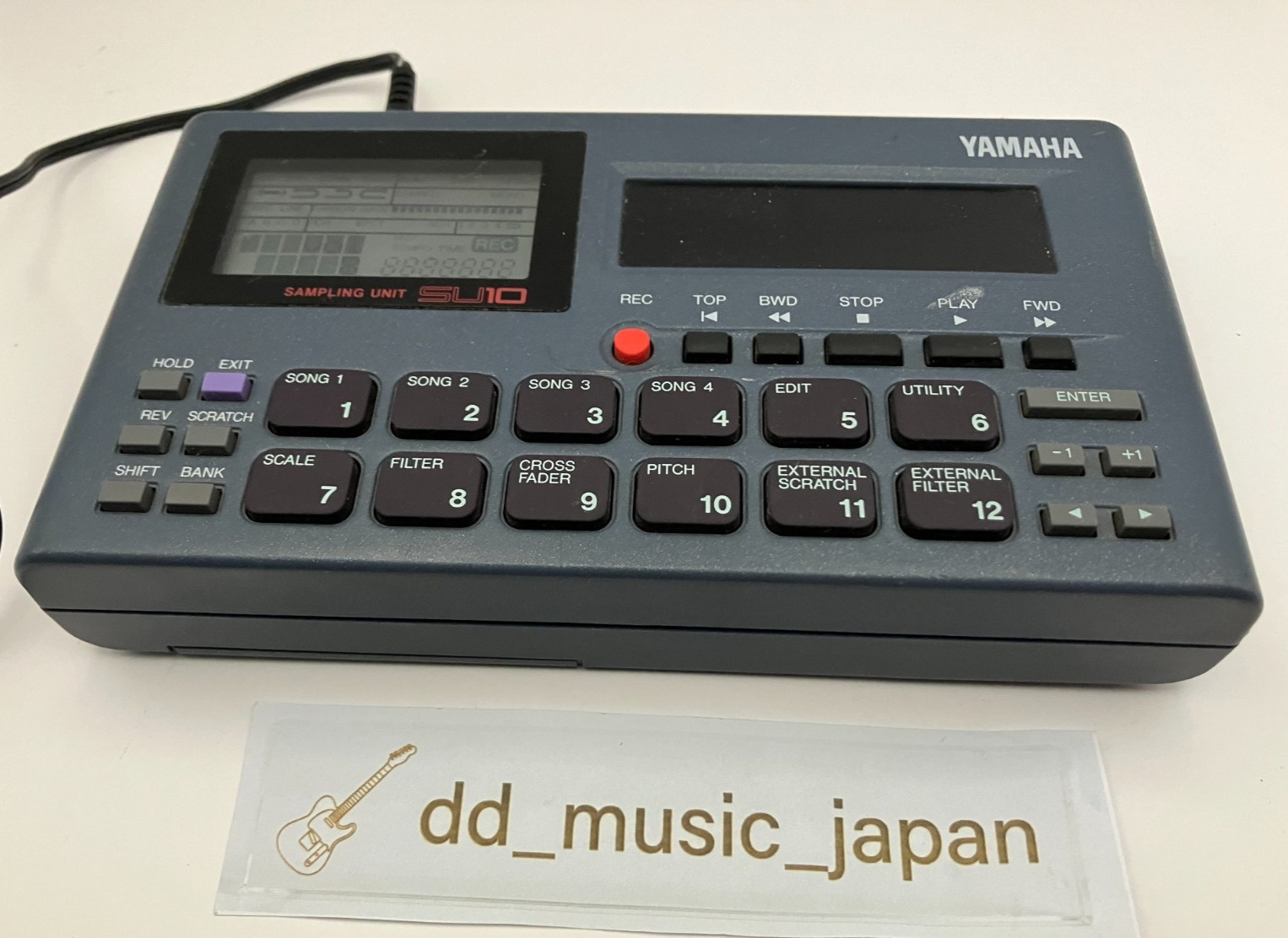 YAMAHA SU10 Sampling Unit MIDI Sampler Synthesizer