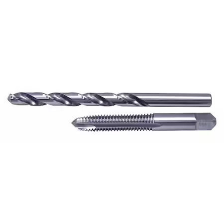 Cle-Line C22303 2Pc Jobber Drill And Spiral Point Plug Tap Set Cle-Line 1860
