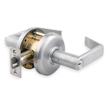 Dormakaba Qcl250e626s4478ssckd Lever Lockset, Mechanical, Entrance, Grd. 2