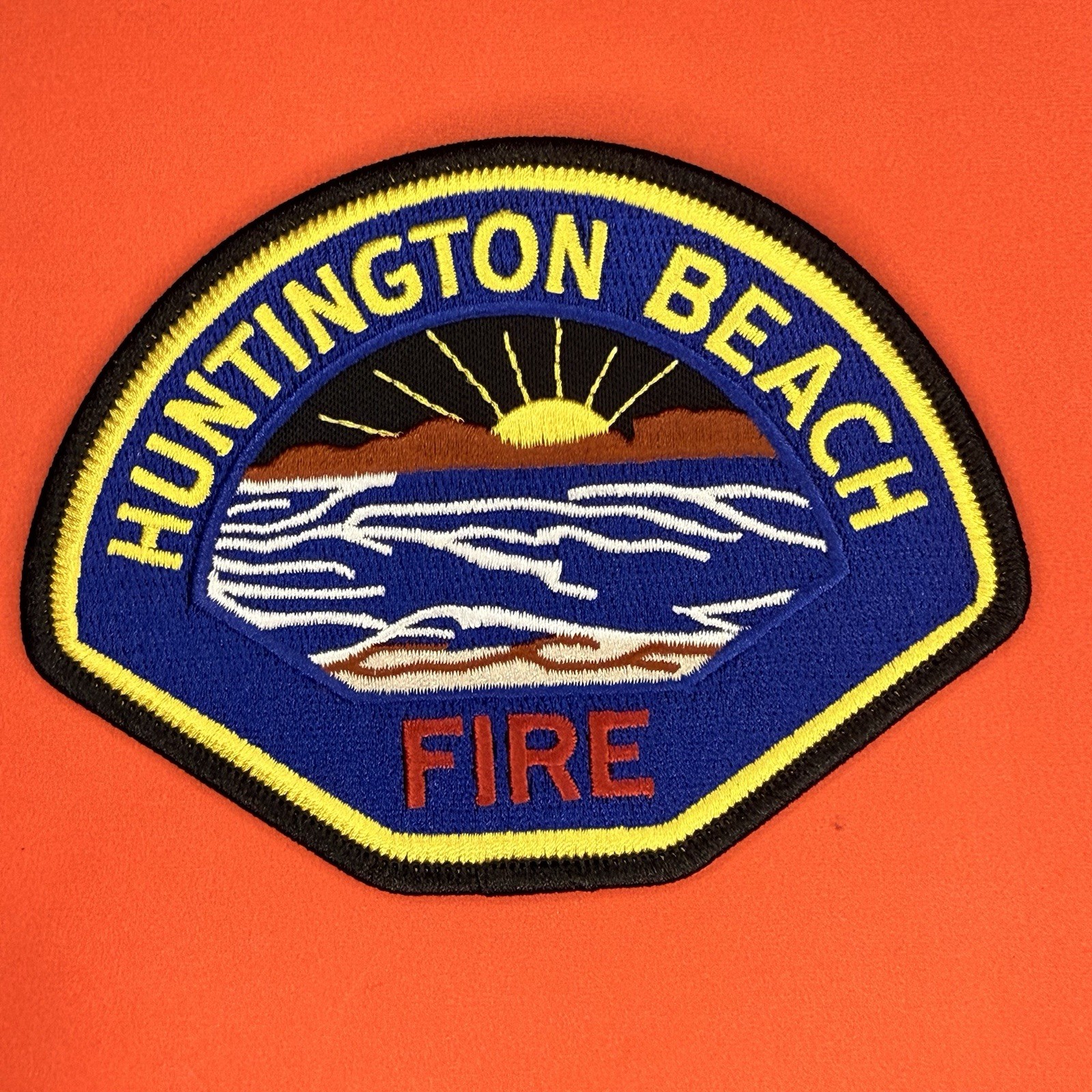 Huntington Beach California Fire Department Firefighter Paramedic Patch