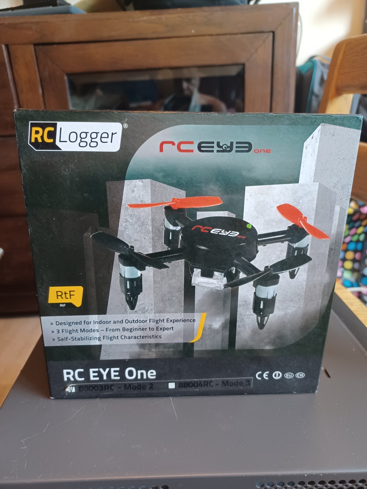 RC LOGGER RC EYE ONE 88003RC-MODE 2 QUADCOPTER DRONE