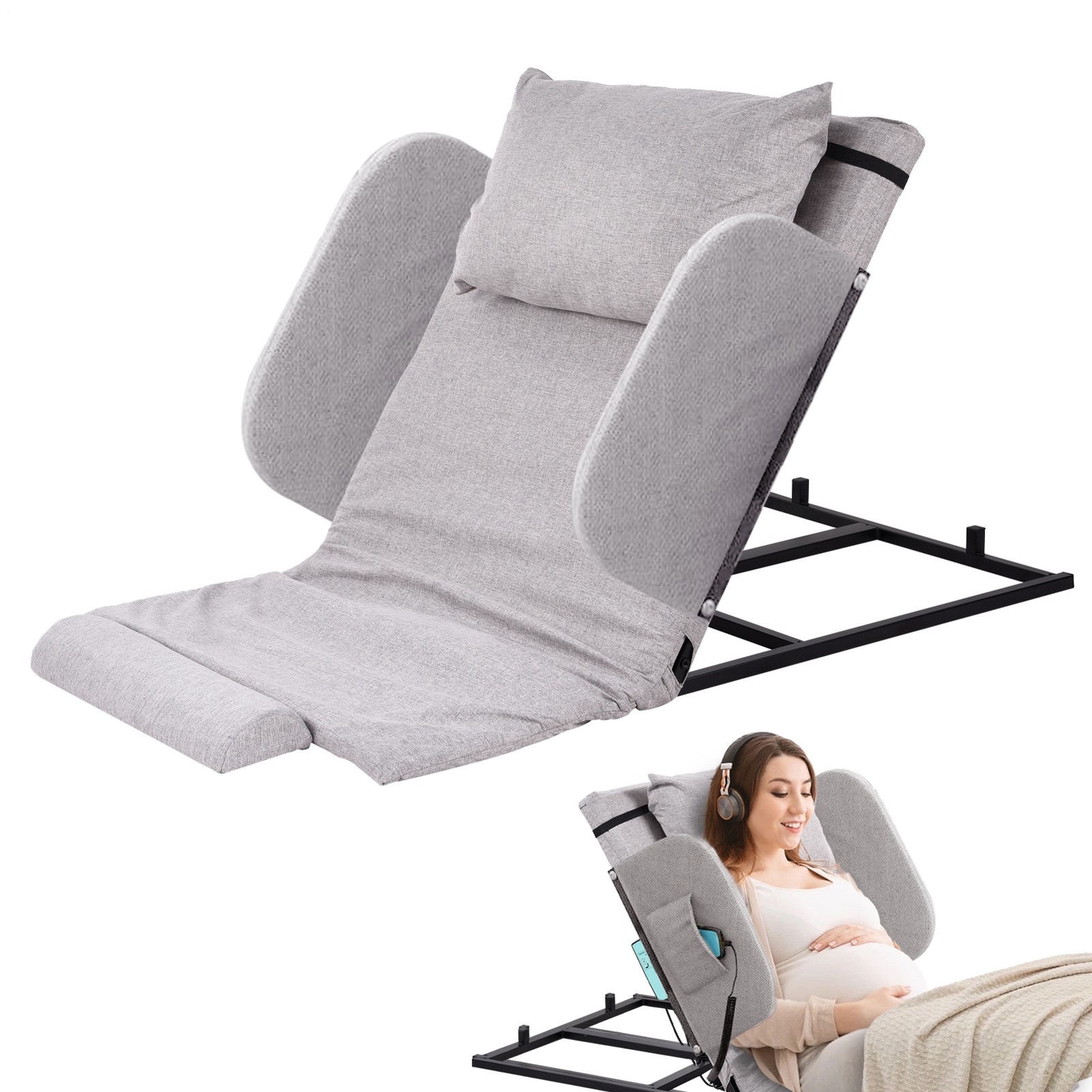 New Electric Lifting Bed Backrest for Elderly,Pregnant & Recovery Adjustable