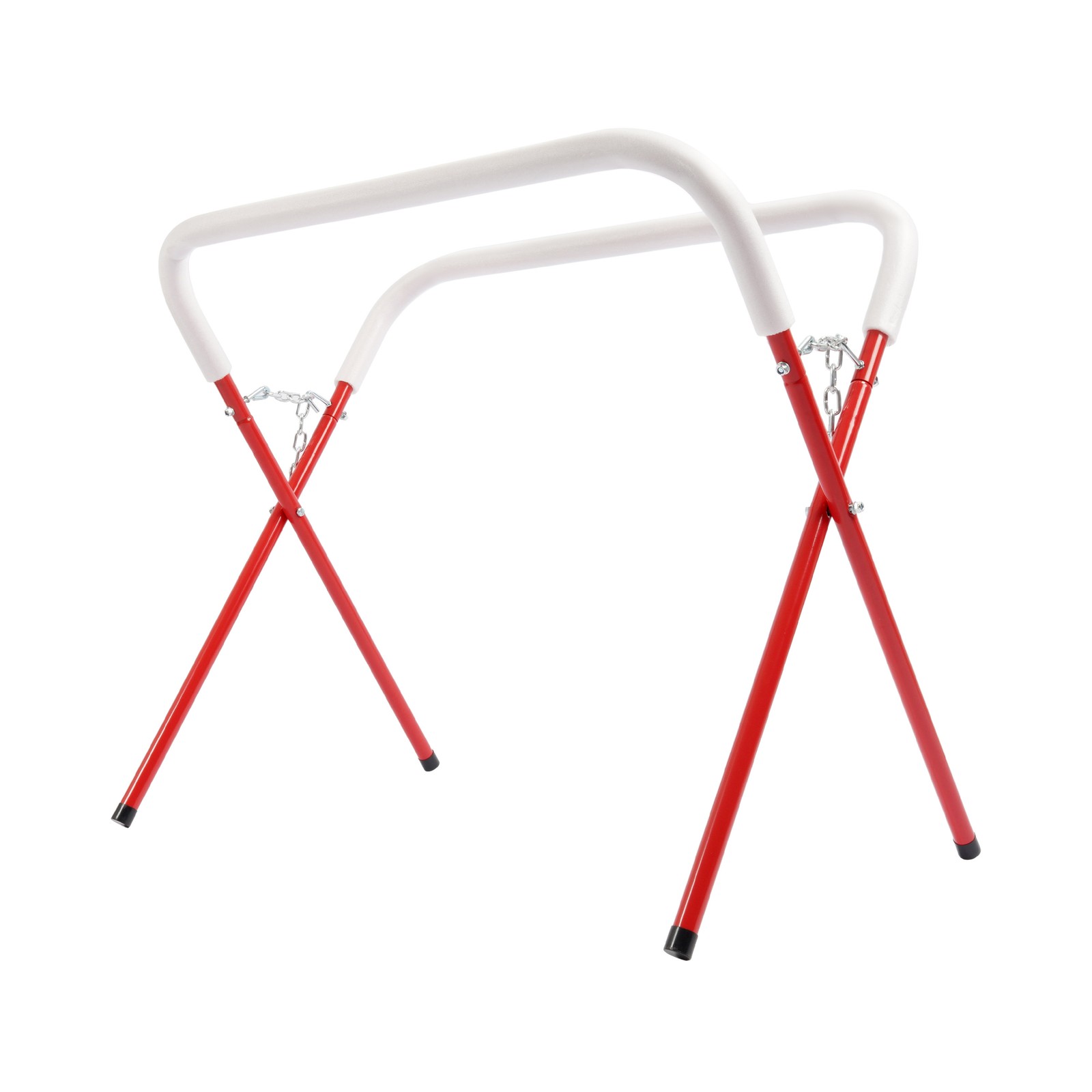 Red 500LBS Portable Folding Work Stand Auto Body Tool Painting Rack Steel Rubber