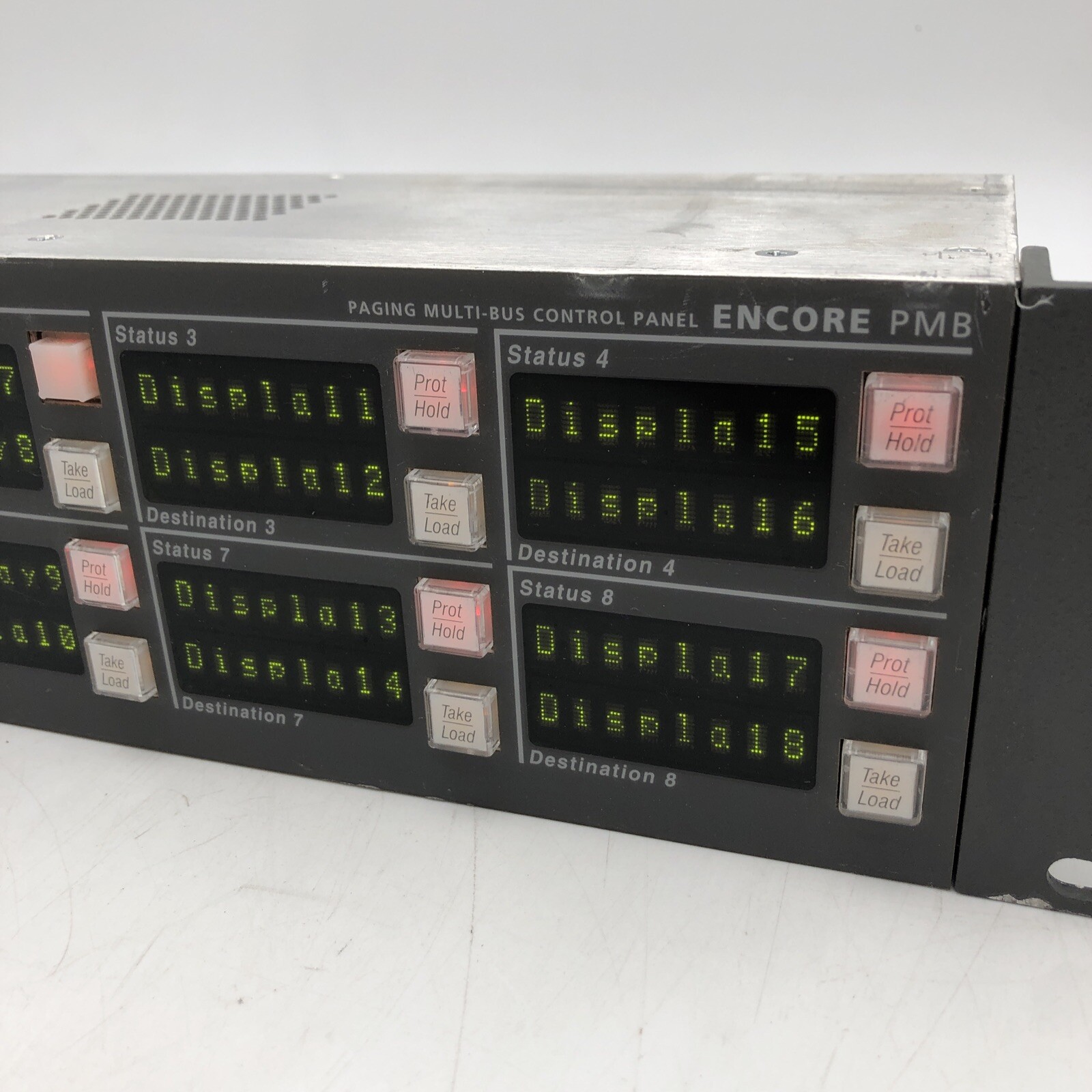 USED Grass Valley Encore/Prelude PMB Control Panel POWER TESTED READ D