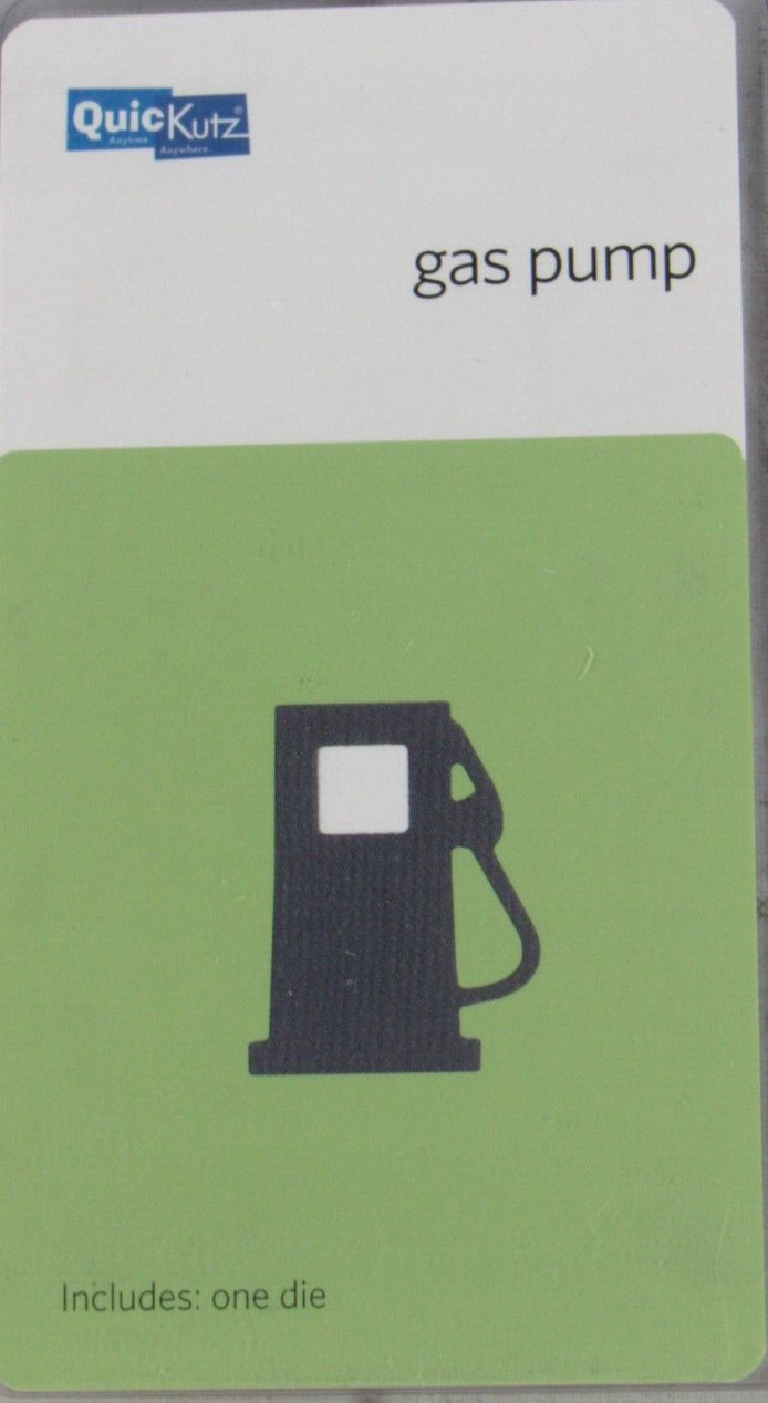 QuicKutz Gas Pump 2x2, 1 Cutting Die Set RS-0698