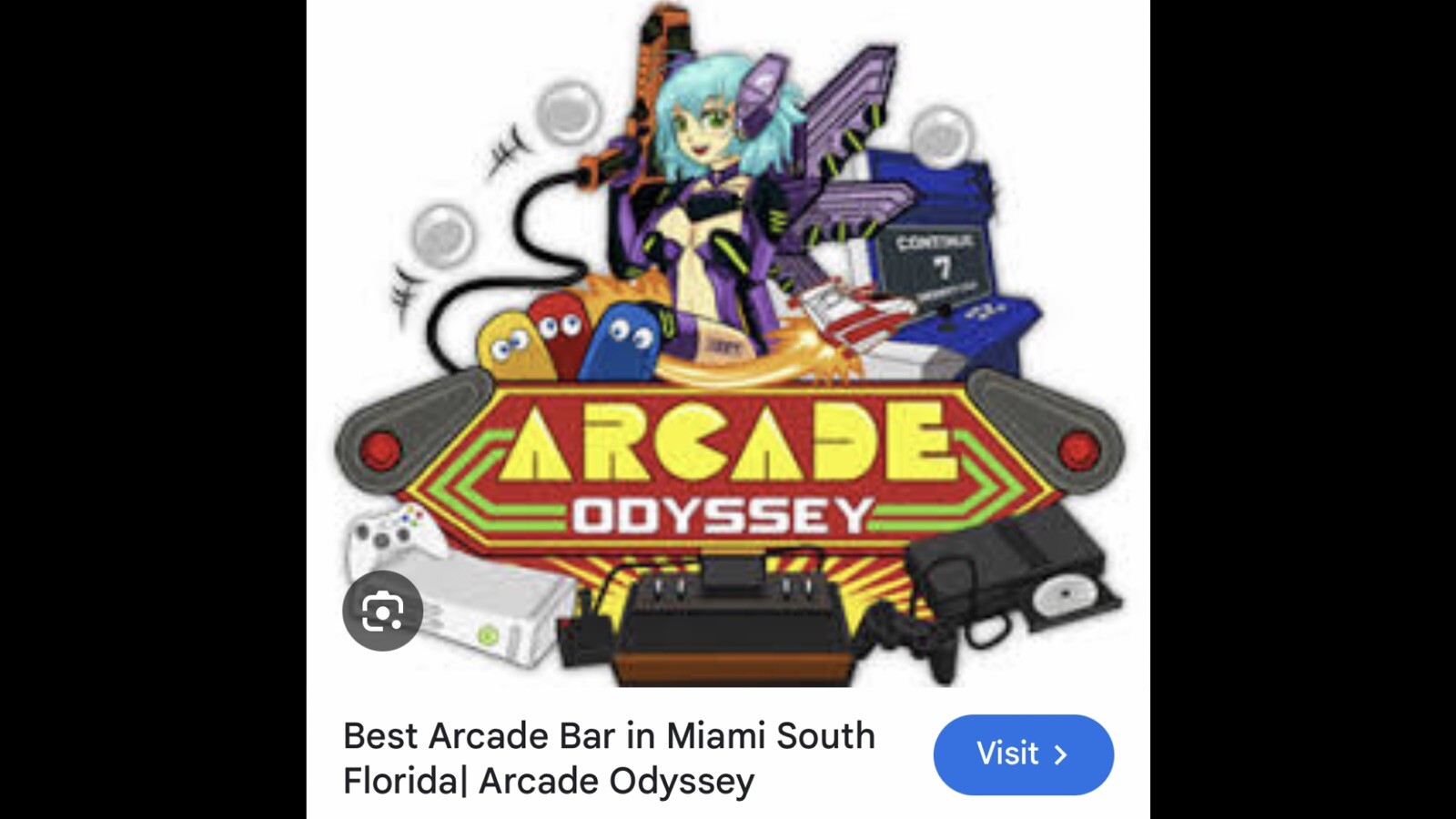 Arcade Token - Arcade Odyssey - Miami, Florida