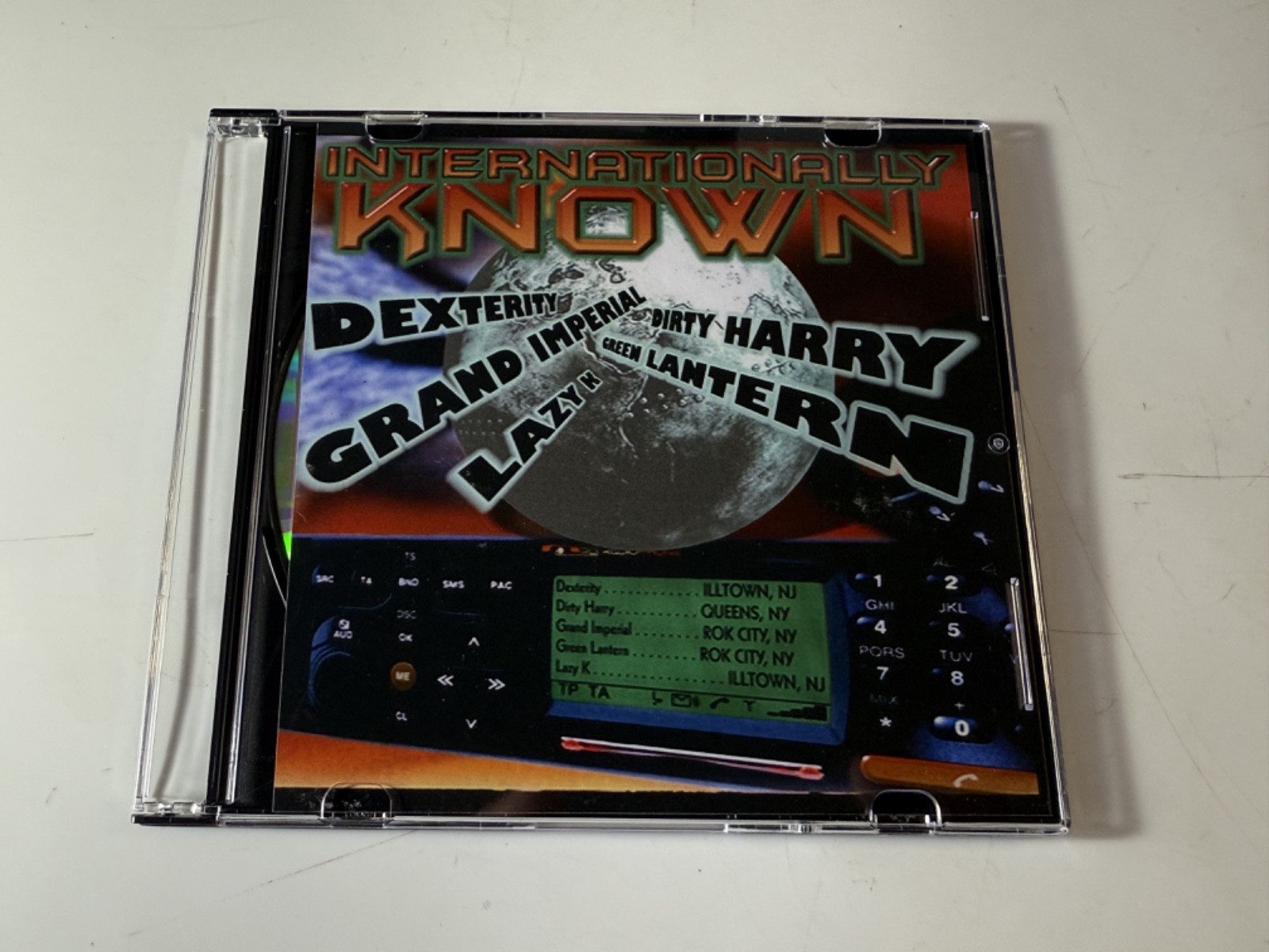 DEXTERITY INTERNATIONALLY KNOW HIP HOP OLD SCHOOL  NYC MIXTAPE MIX CD