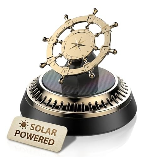 Solar Dashboard Spinner, Sun Powered Kinetic Car Diffuser Decoration,