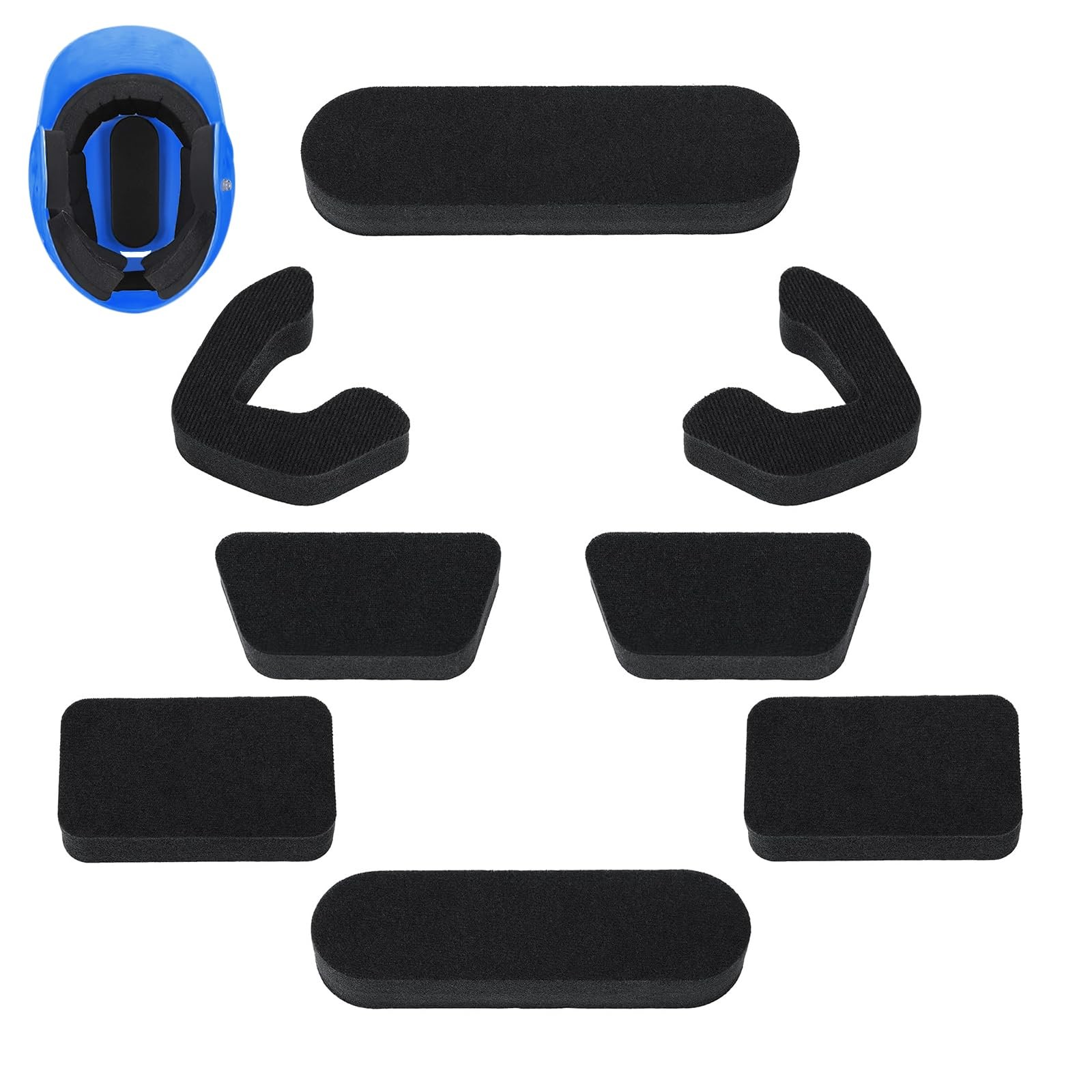 Helmet Padding Compatible with Easton Baseball Helmets, 0.79 inch Replacement