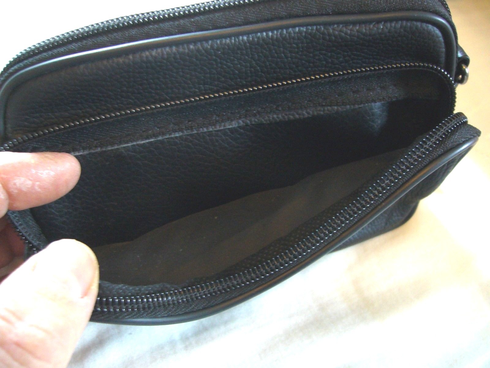Men's Accessory Bags Soft Leather Women's Utility Bags Tools Wallet Cell Phones