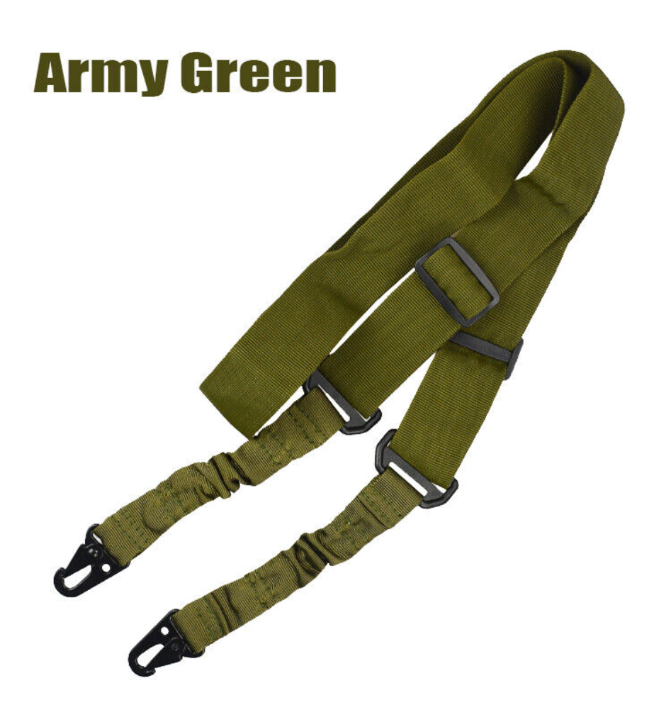 Tactical Sling Hunting Gun Sling Adjustable Nylon Multifunctional Elastic Band