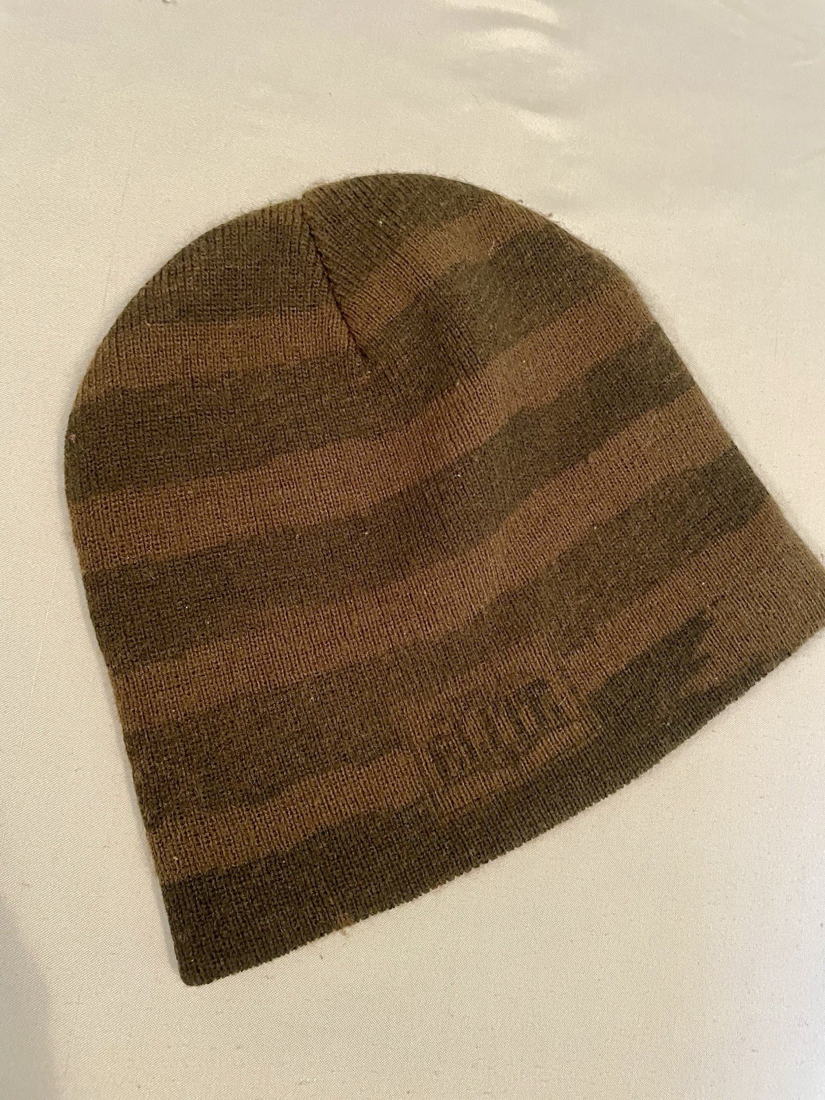 Elite Beanie Hat Unisex Brown Toboggan Ski Hat