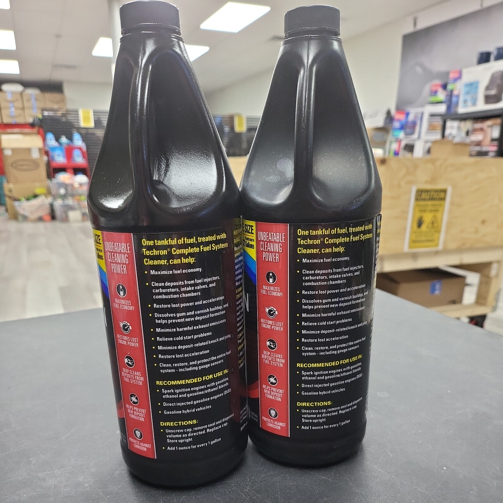 Chevron Techron Complete Fuel System Cleaner 32 Ounce Fuel Additive 2 pk VALUE