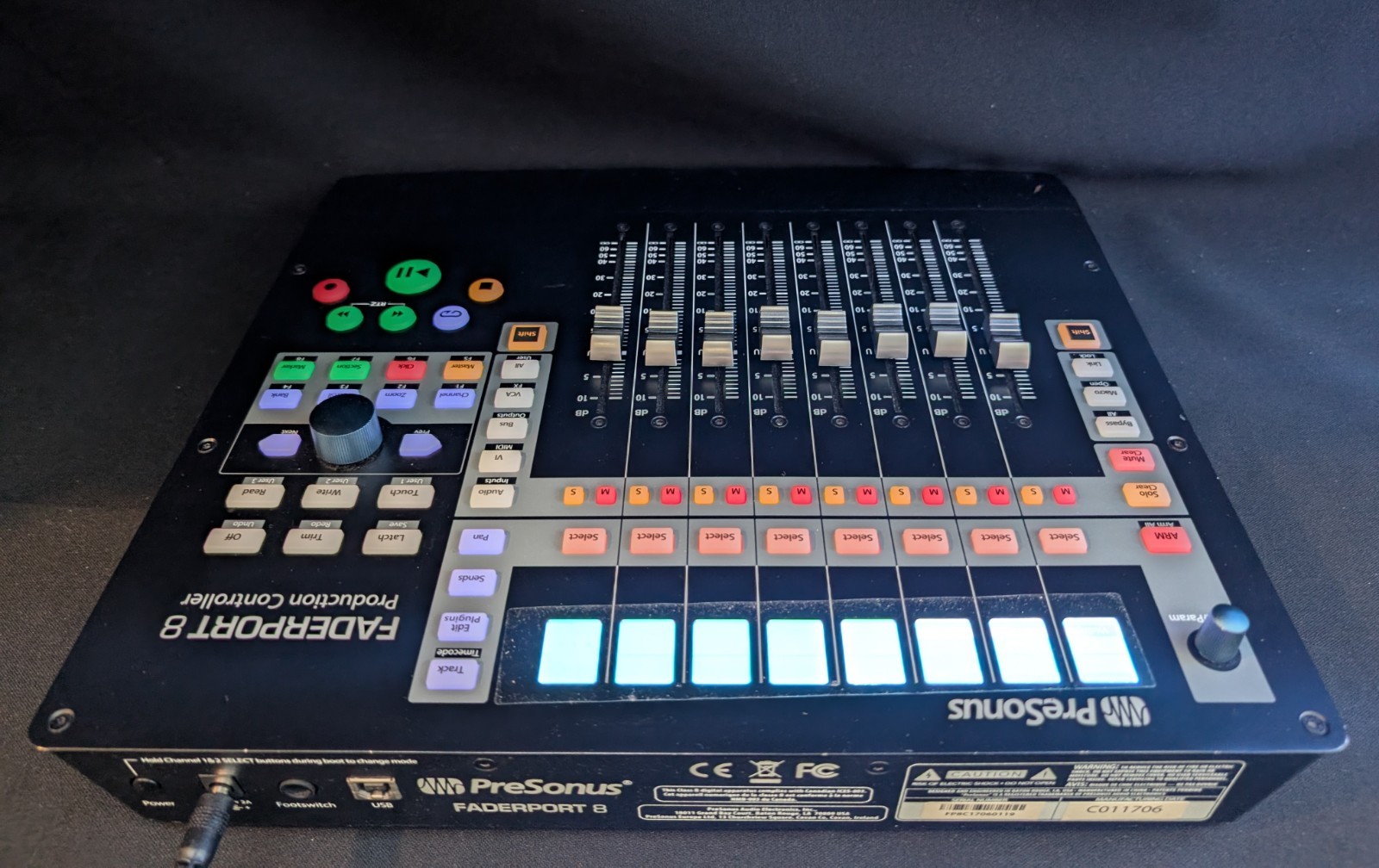 PreSonus FaderPort 8 DAW Controller Excellent Condition Tested