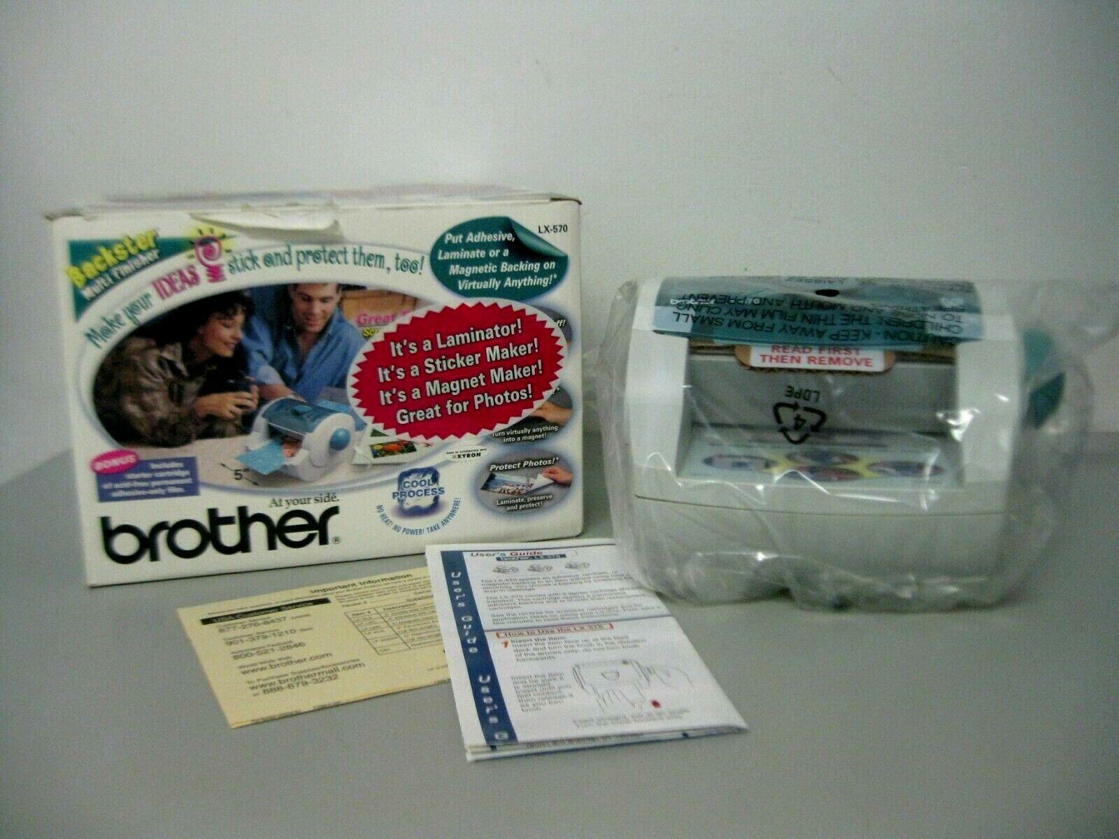 Brothers Backster LX-570 Multi-Finisher Laminator  New