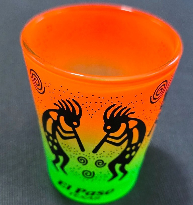 Souvenir Shot Glass  El Paso Texas