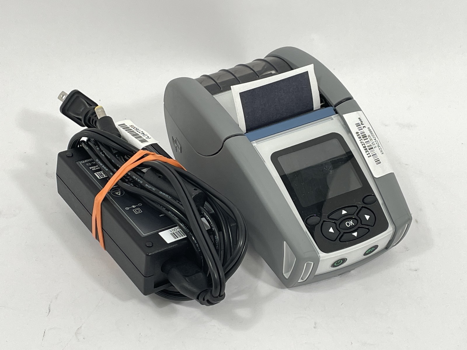 Zebra ZQ610 Direct Thermal Label Printer ZQ61-HUFA000-00 w/ AC - No Battery