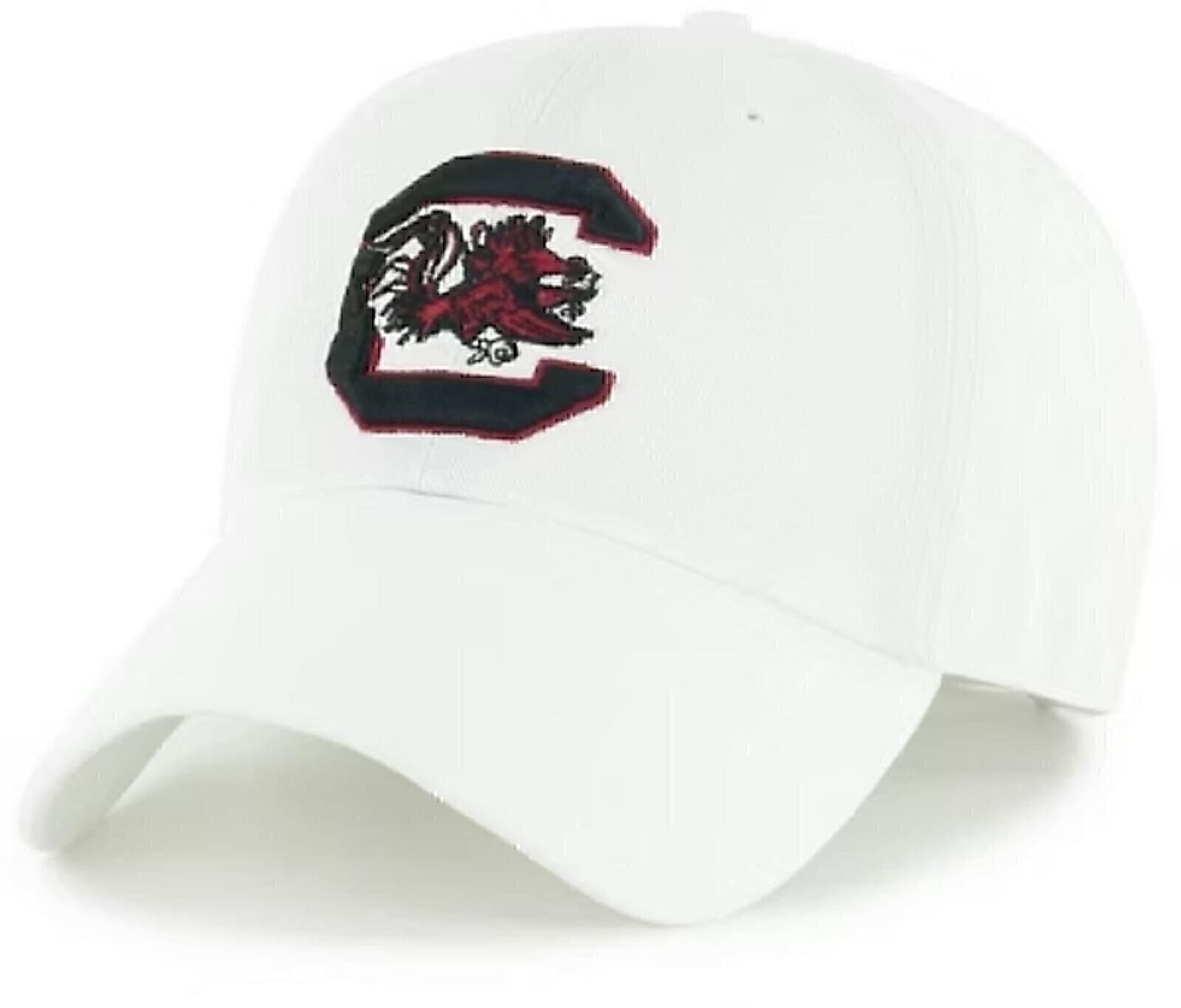 SOUTH CAROLINA GAMECOCKS HAT WHITE MVP NCAA COLLEGE FOOTBALL TEAM LOGO NEW CAP