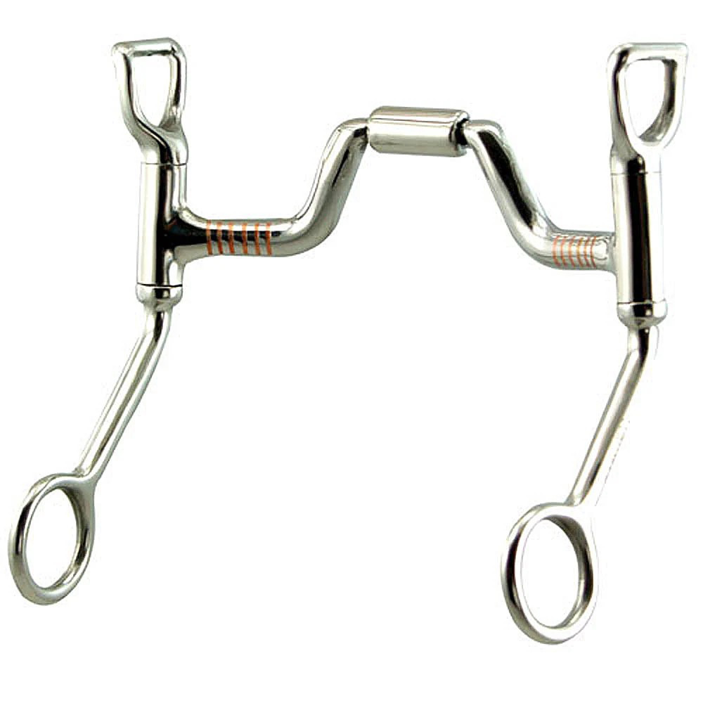 Western Swivel Port Bit With Roller Correction Bit Copper Inlay