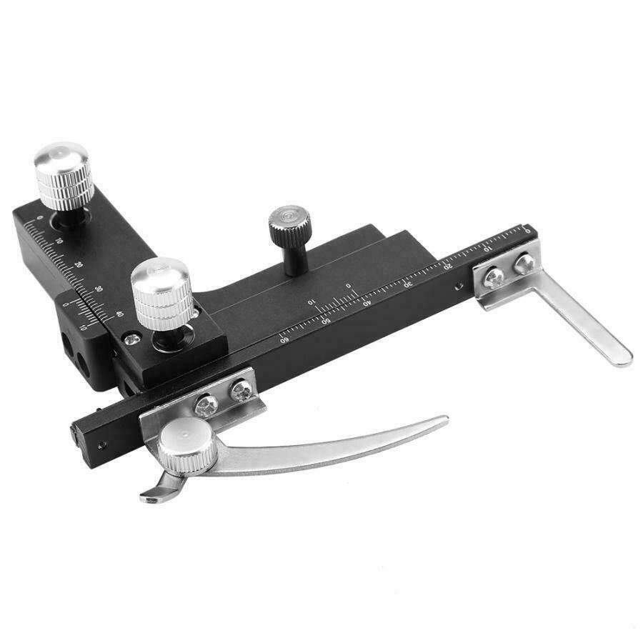 Biological Microscope Metal Moving Calipers X-Y Movable Stage With Scale