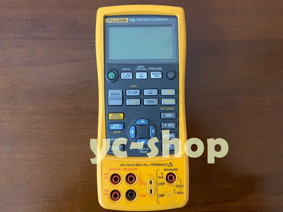 Used Fluke 726 Multifunction Process Calibrator Calibrated and tested good