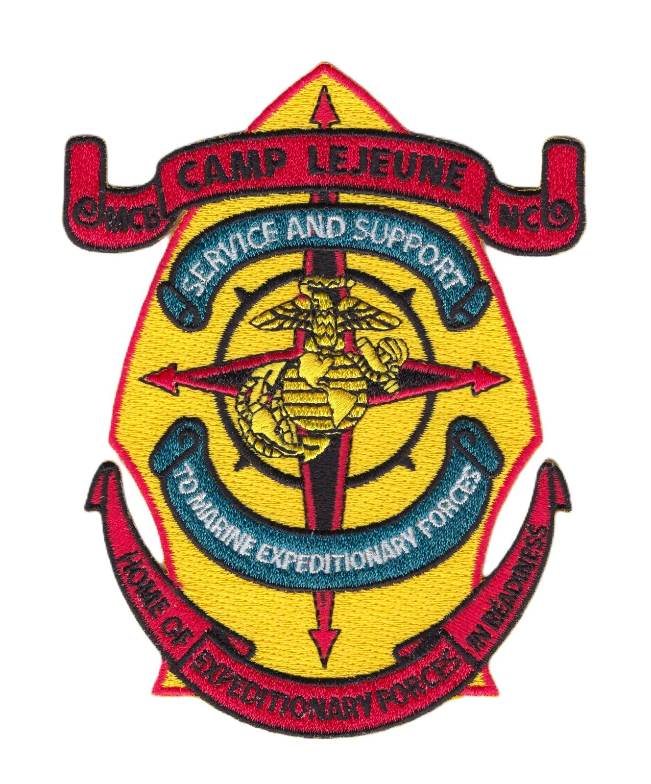 Marine Corps Base Camp Lejeune Embroidered Patch