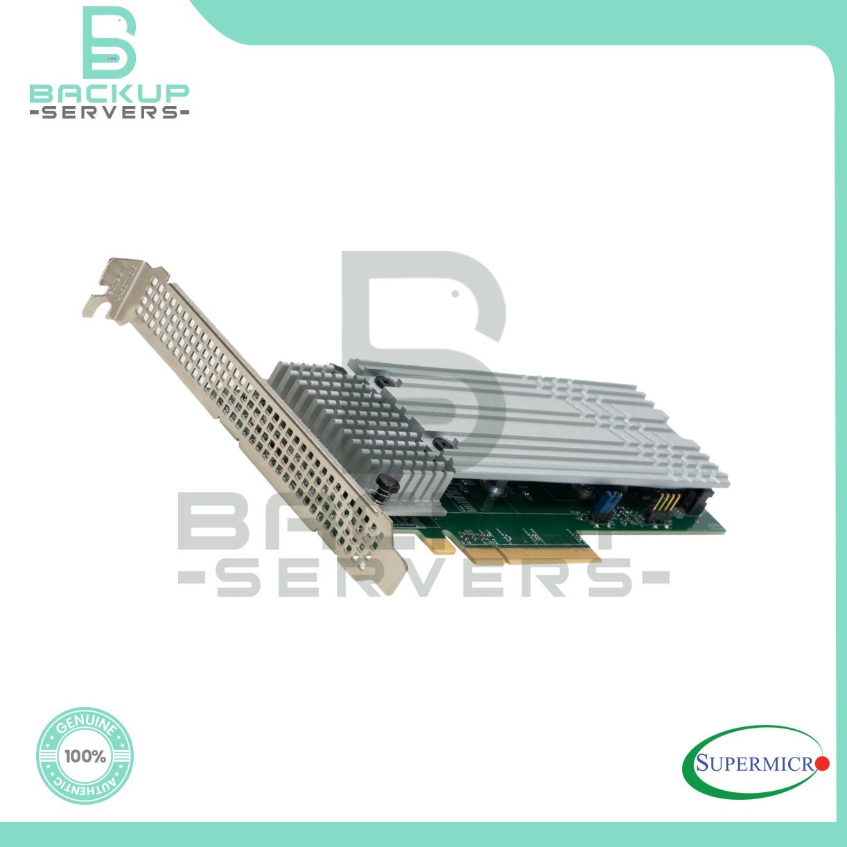 "NEW" SuperMicro AOC-SLG4-2H8M2 Dual Port OCuLink PCIe Gen4 x8 NVMe HBA Adapter