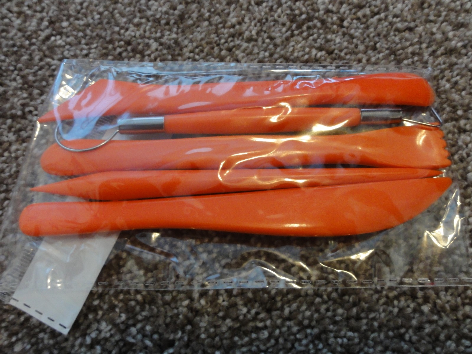 NEW 8 PIECE PLASTIC POTTERY TOOL KIT