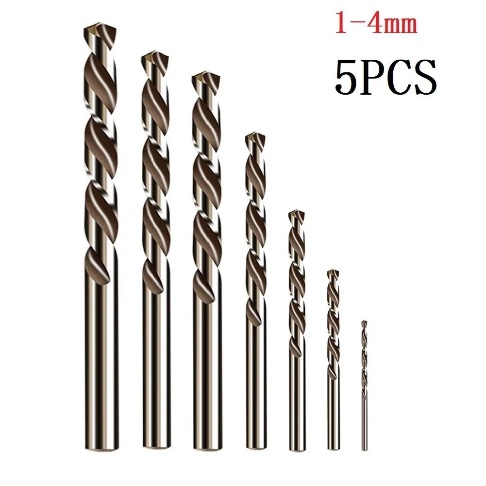 M35 HSS Cobalt Jobber Drill Bit for Stainless & Hardened Steel Metal Drilling