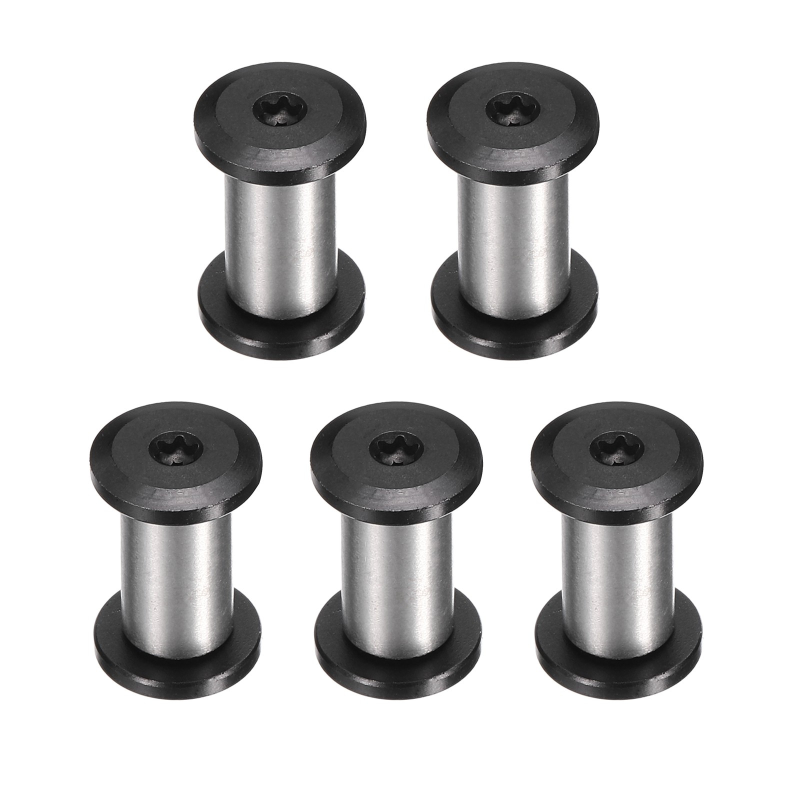 5pcs Knife Handle Screws 6x12mm Torx Sink Head Metal Pocket Knife Pivot Pin