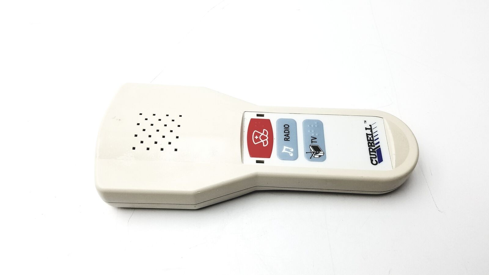 Curbell Gen III Analog Patient Pillow Speaker w/ Call Radio TV Buttons 3412-09