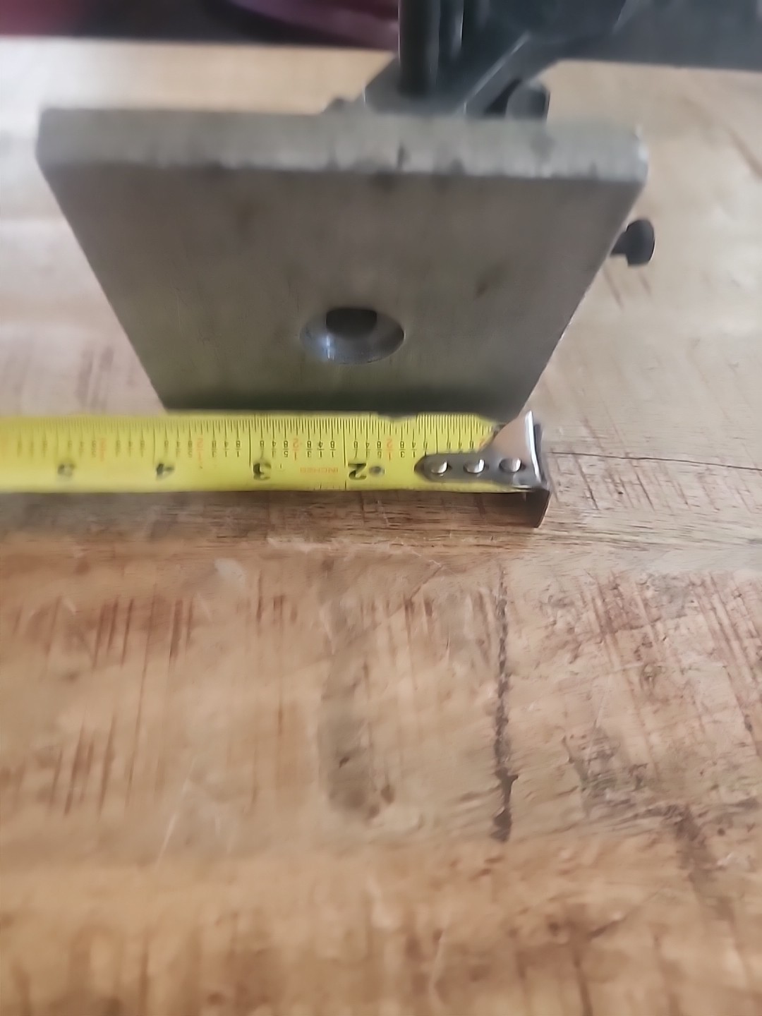 Vintage Aluminum Machinist Vise Tilting Pivot Base Drill Press 2.25 in wide jaw