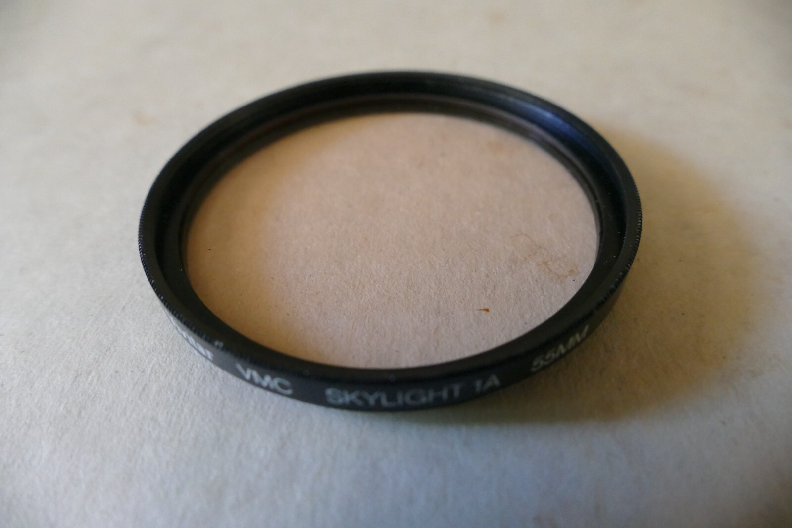 Vivitar 55mm VMC Skylight 1A Filter United States
